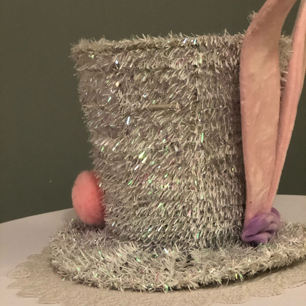 Easter Bunny Hat  Tree Topper